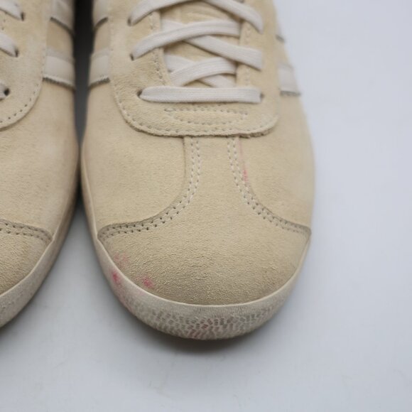 Adidas Gazelle Men's Size 9.5 Ecru Tint Suede Classic Sneakers EE5501 - Picture 9 of 10